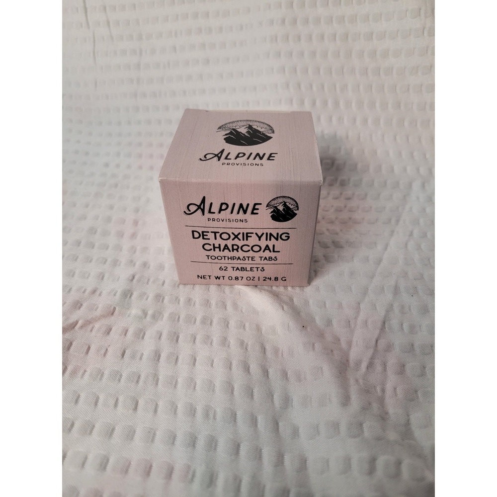Detoxifying Charcoal‎ Toothpaste Tablets